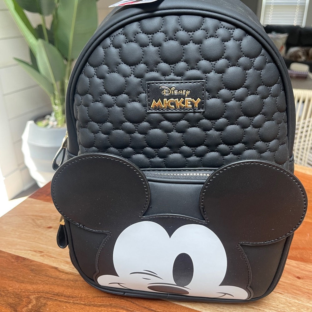 Disney Mickey Mouse Backpack-NWT- Black-Primark Exclusive